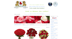 Desktop Screenshot of flowersriga.lv